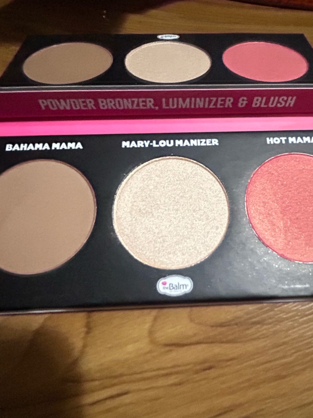 theBalm Face Palette - Brown, Champagne, Coral Pink